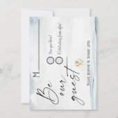Invitation RSVP nautique  (Devant)