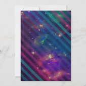 Invitation RSVP personnalisée pour la fête d'anniversaire de (Dos)