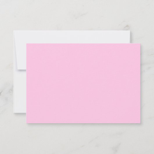 Invitation RSVP Pink tacheté bow REVISED (Dos)