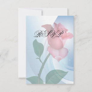 Invitation RSVP Rose Rose