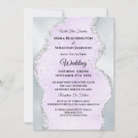 *~* RSVP Site Web Abstrait Silver Foil AR13 Mariag