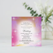 Invitation *~* RSVP Site web Cosmos Nebula Celestin Mariage (Debout devant)