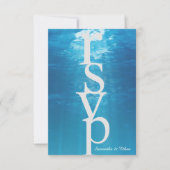 Invitation RSVP sous la mer (Devant)