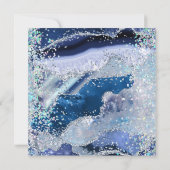 Invitation *~* RSVP Website AGATE Stars AR13 MARINE Mariage (Dos)