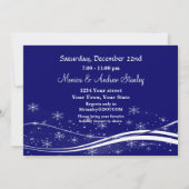 Invitation Rudolf Reindeer Company Fête de Noël (Dos)