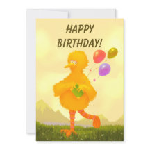 Rue Sésame - Gros oiseau