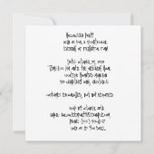 Invitation Rue Trick-or-Treat : Citrouille Patch Avenue (Dos)