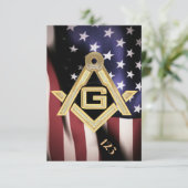 Invitation Ruée d'or masonique (Debout devant)