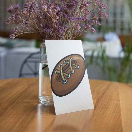 Invitation Rugby Ball Sport amusant Graphisme