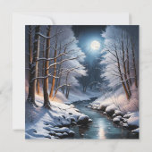 Invitation Ruisseau de Lune (Dos)