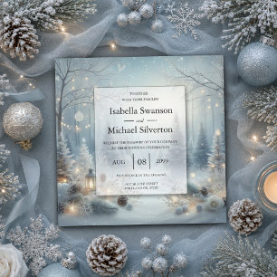 Invitation Rumeurs d'un mariage au solstice d'hiver