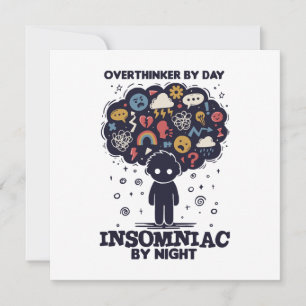 Invitation Ruminateur le jour, insomniaque la nuit