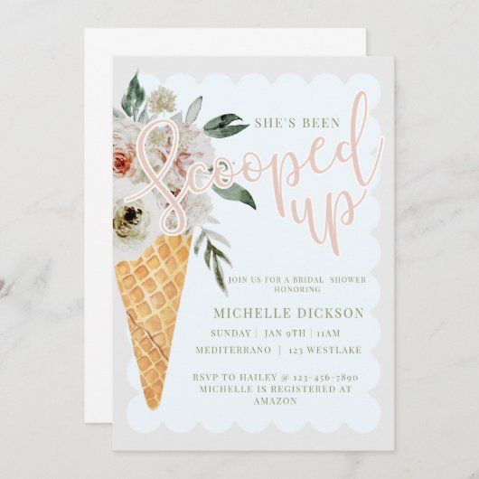 Invitation Rupture, Fête des mariées, Mariée, (Devant / Derrière)