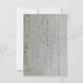 Invitation Russe aquarelle feuille Merci de bois mariage (Dos)