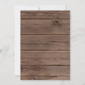 Invitation Russe Aquarelle Mariage de tournesol (Dos)