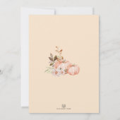 Invitation Russe Automne Floral Quinceañera Mis Quince Anos (Dos)