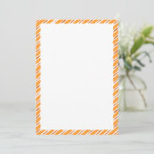 Invitation Russe Automne Thanksgiving Bordure Texte personnal (Debout devant)