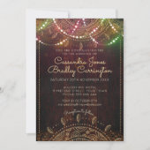 Invitation Russe Bohemian Nights Mariage (Devant)