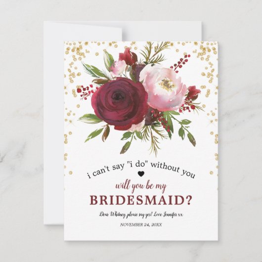 Invitation | Russe Bourgogne (Devant)