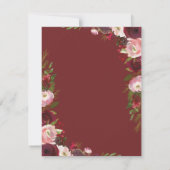 Invitation | Russe Bourgogne (Dos)