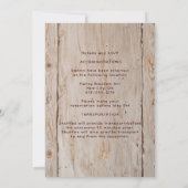 Invitation Russe Bourgogne jeu Mason Mariage (Dos)