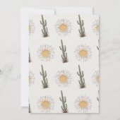 Invitation Russe Brown Bienvenue deux L'Ouest 2e anniversaire (Dos)