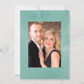 Invitation Russe Country Grange Eucalyptus Anemone Mariage (Dos)