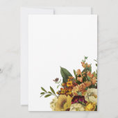 Invitation Russe moisson moderne Thanksgiving dîner party (Dos)