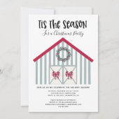 Invitation Russe Noël Grange Pays Fête de Noël (Devant)