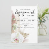 Invitation Russe Pampas Pampas Grass Orchid (Debout devant)