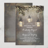 Invitation Russe Pays Lanternes Jardin (Devant / Derrière)