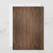 Invitation Russe Pays Lavender Lights Partie Engagement (Dos)