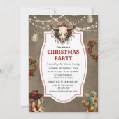 Invitation Russe Pays Occidental Dîner de Noël (Devant)