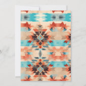 Invitation Russe Sud-Ouest Cowboy Mon premier Rodéo Anniversa (Dos)