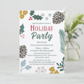 Invitation Russe Suredimensionné Branche Société Fête de Vaca (Debout devant)