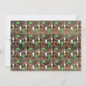 Invitation Russe Western Rodeo Cowboy fête d'anniversaire (Dos)