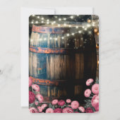 Invitation Russe Whiskey Barrel Bachelorette Party (Dos)