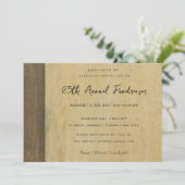 INVITATION RUST CORROSIVE GRUNGE JAUNE MÉTAL ÉVÉNEMENT CORPOR (Debout devant)