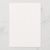 Invitation Rust de Burnt Orange Tomber amoureux Enterrement d (Dos)