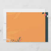 Invitation Rustic Adult Surprise 70e Anniversaire Photo (Dos)