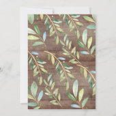 Invitation Rustic Baby Moose and Mom Baby shower (Dos)