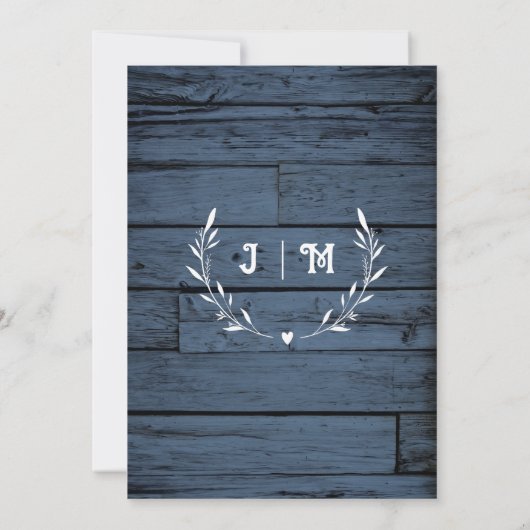 Invitation Rustic Baby's Breath Candlelights & Lace Mariage (Dos)