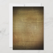 Invitation Rustic Barn String Lumière Mason Jars Anniversaire (Dos)