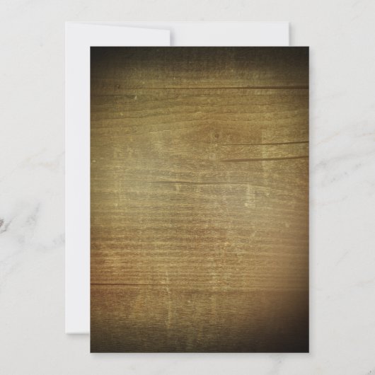 Invitation Rustic Barn String Lumière Mason Jars Anniversaire (Dos)