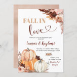 Invitation Rustic Boho Citrouille Tombe Dans L'Amour Partie E<br><div class="desc">Rustic Boho Citrouille Fall In Love Engagement Party Invitation</div>