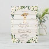 Invitation Rustic Boy Invitaciones Tres Anos,  (Debout devant)