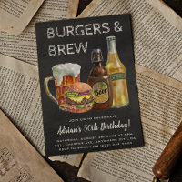 Rustic Burgers & Brew Anniversaire BBQ