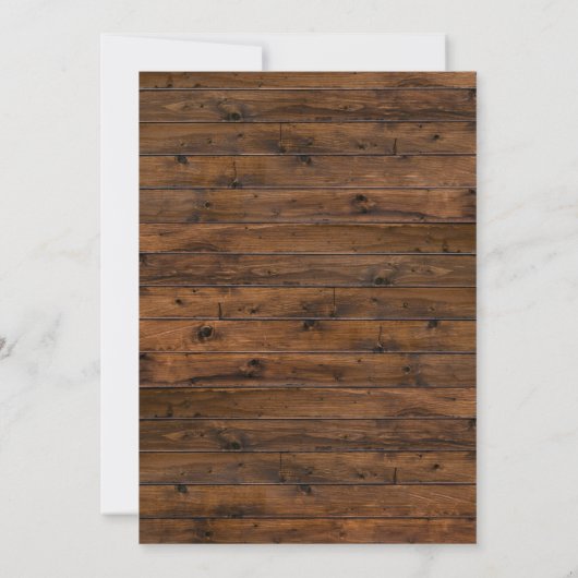 Invitation Rustic Burgundy Lights Wedding  (Dos)