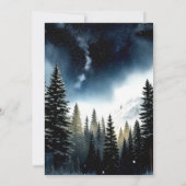 Invitation Rustic Campfire et S'Mores Anniversaire (Dos)