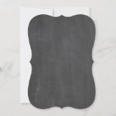 Invitation Rustic Chalkboard String Lights Dirty 30 Anniversa (Dos)